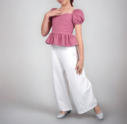 PATRONS YASMINE PACK ENFANTS - Top + pantalon