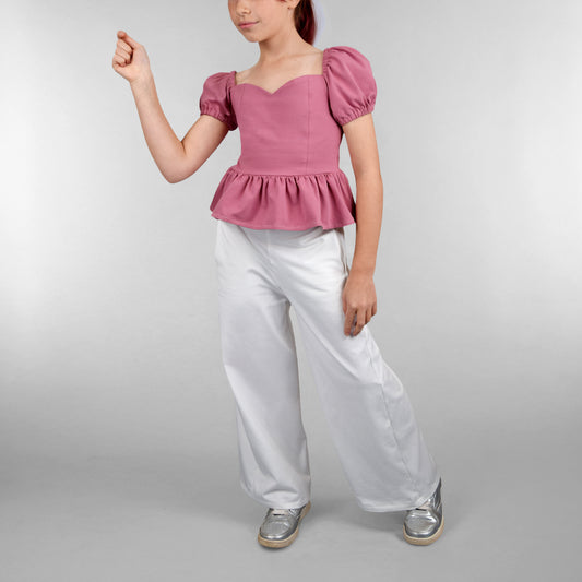 PATRONS YASMINE PACK ENFANTS - Top + pantalon