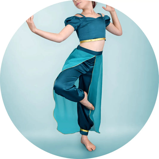 PATRONS YASMINE ENFANTS - Top + pantalon