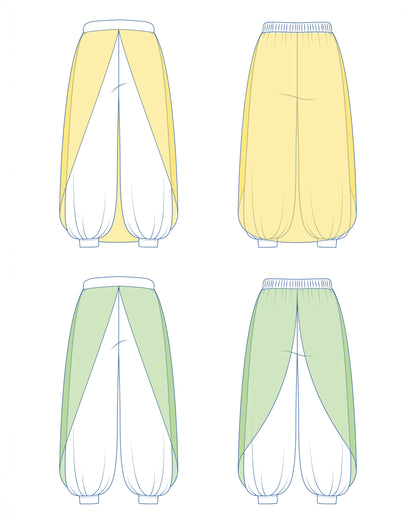 PATRON YASMINE ENFANTS - Pantalon