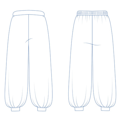 PATRON YASMINE ENFANTS - Pantalon